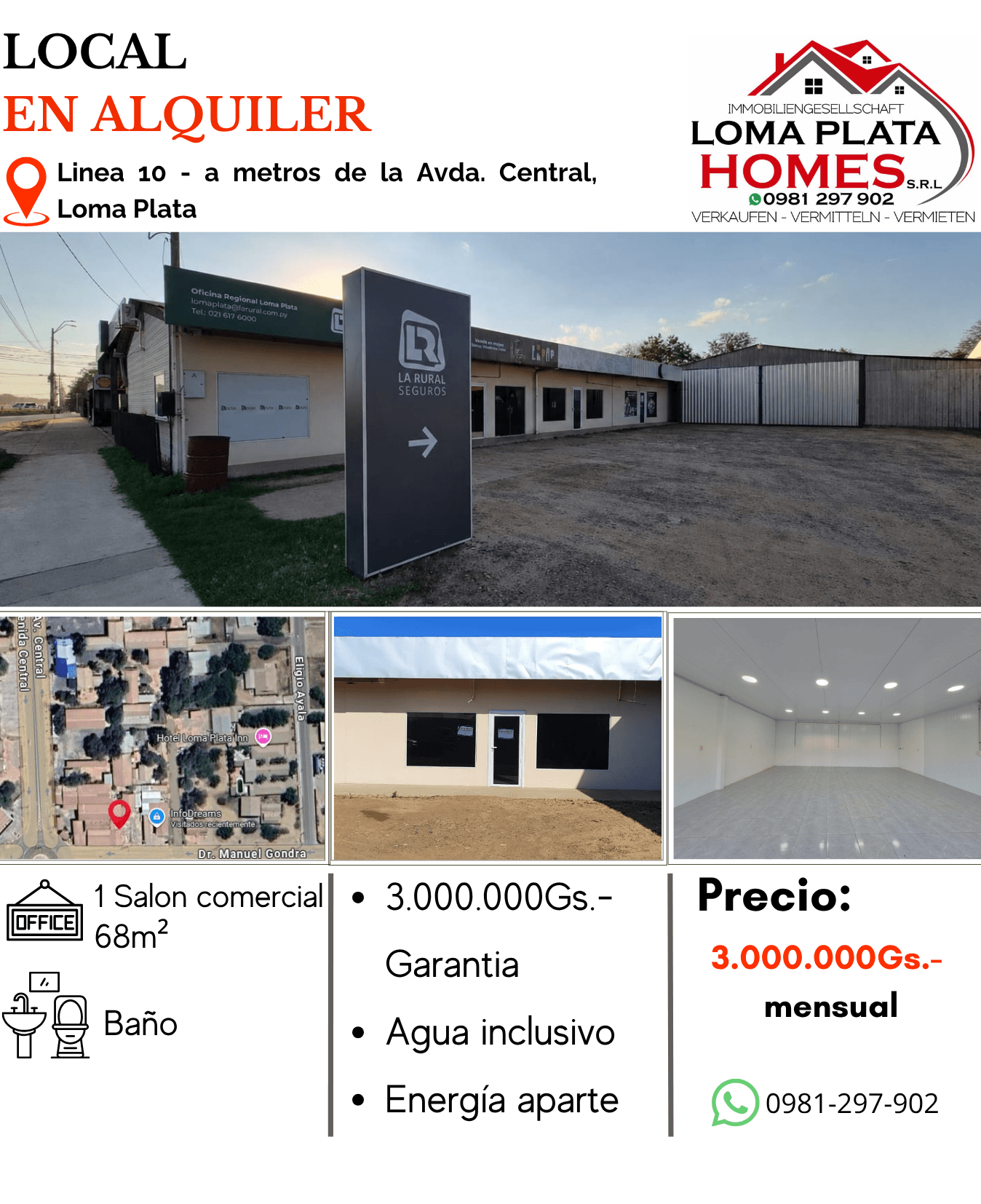 Local en alquiler en Loma Plata